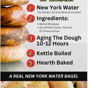 Bagel Bliss with a Just Bagels Voucher for Seven Dozens! (Value $209.93) 2024